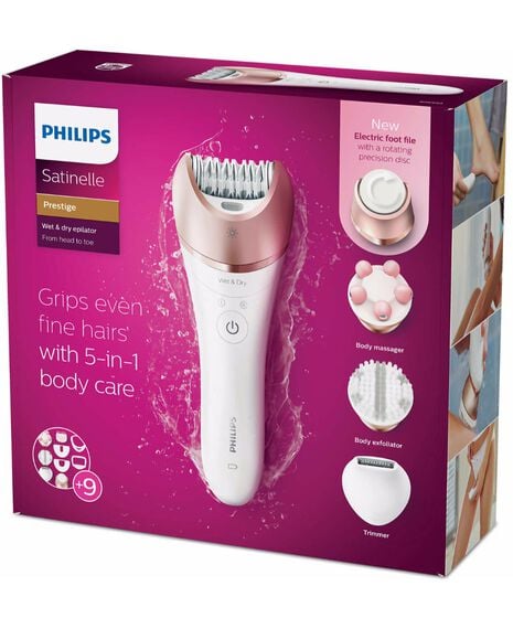 Satinelle Prestige BRE652/00 Wet & Dry Epilator